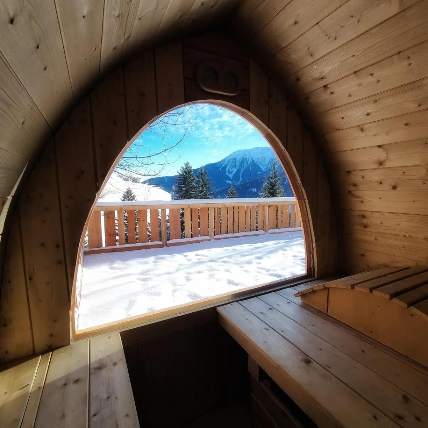 Chalet Laugenblick Santa Valpurga Esterno foto